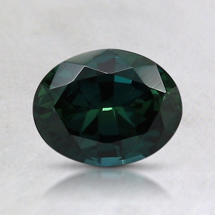 7.1x5.5mm Unheated Blue Oval Kenyan Sapphire