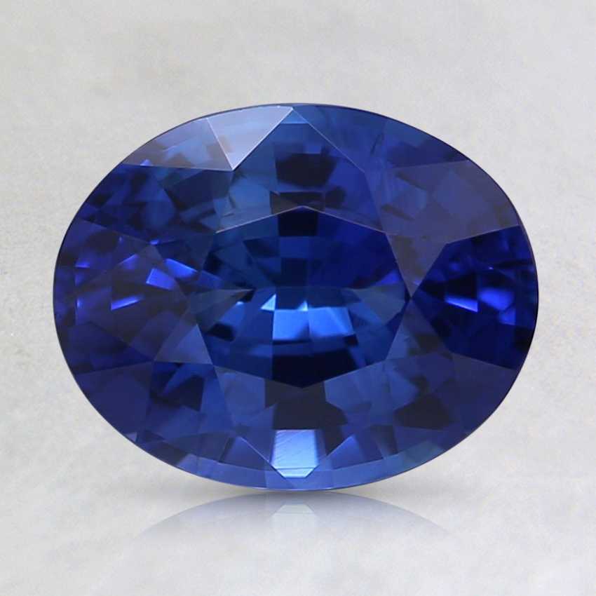 8.3x6.6mm Premium Blue Oval Sapphire