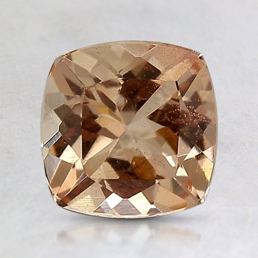 7mm Unheated Orange Cushion Oregon Sunstone