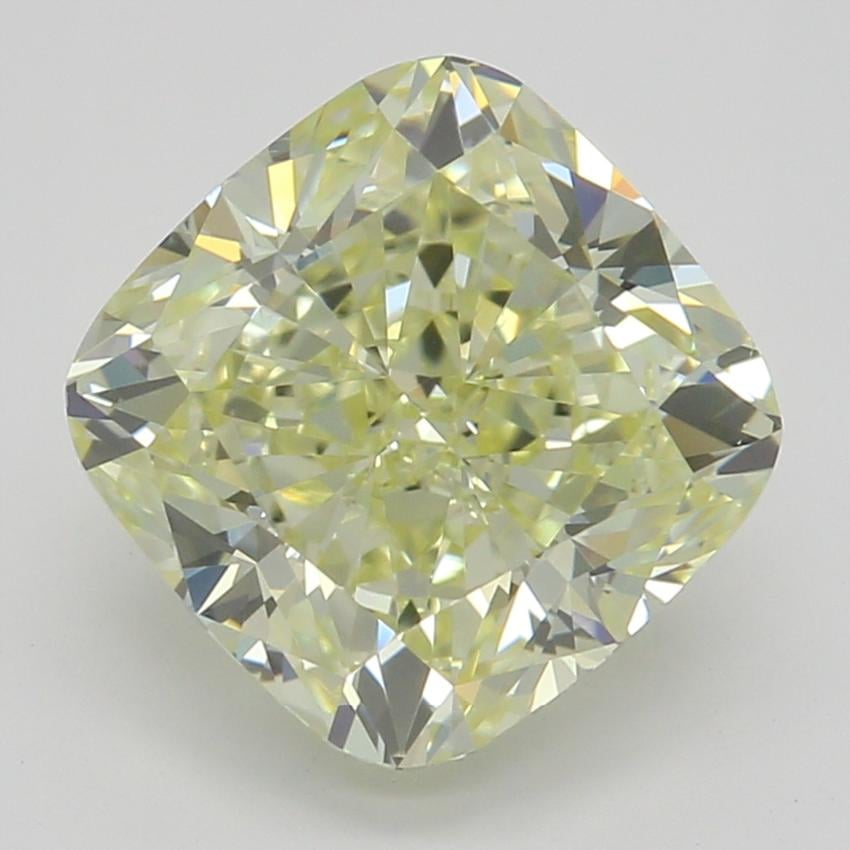 2.02 Ct. Fancy Light Yellow Cushion Diamond