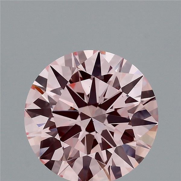 1.98 Ct. Fancy Intense Pink Round Lab Grown Diamond