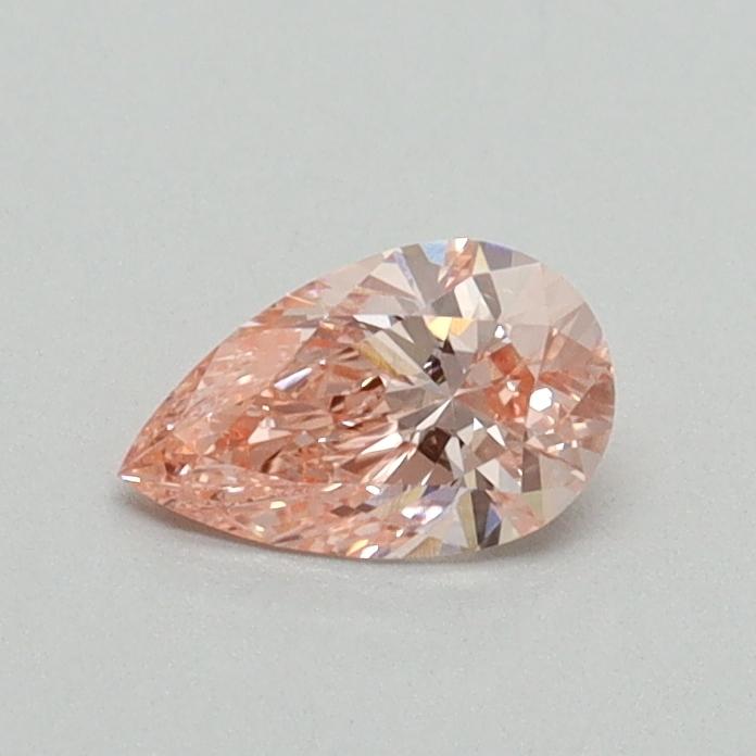 0.34 Ct. Fancy Vivid Pink Pear Lab Grown Diamond