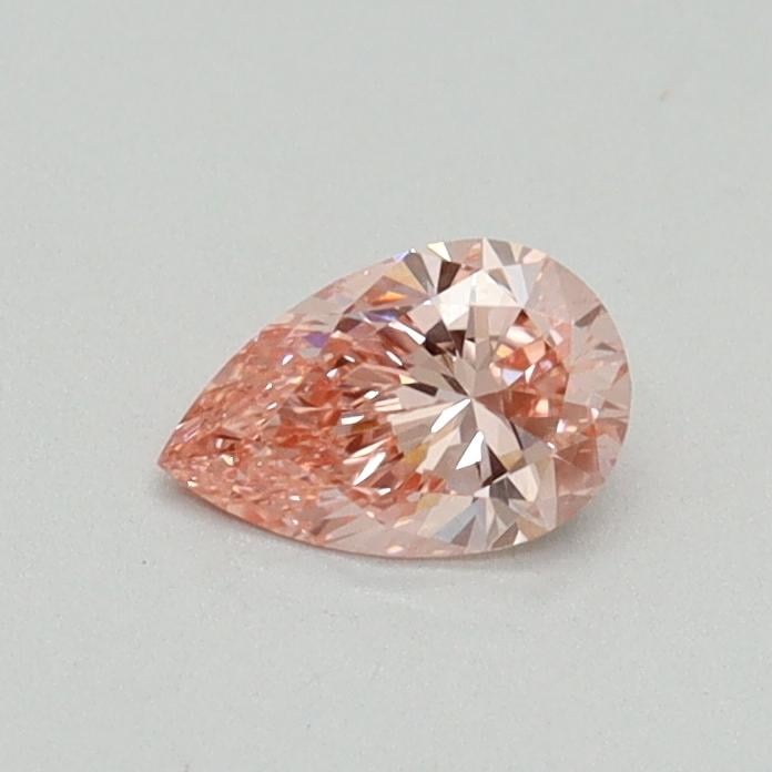 0.30 Ct. Fancy Vivid Pink Pear Lab Grown Diamond