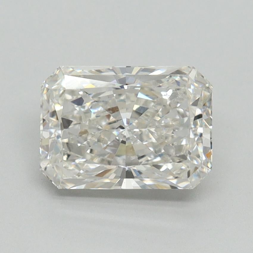 1.65 Ct. Fancy Vivid Green Radiant Lab Grown Diamond