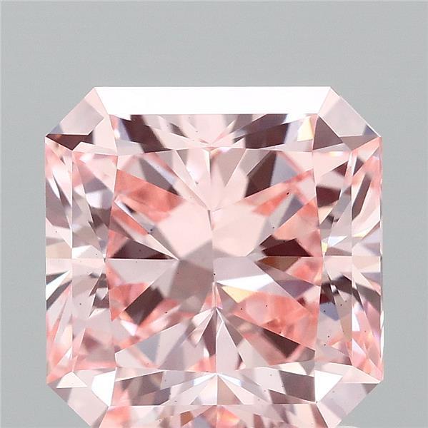 2.03 Ct. Fancy Intense  Pink Radiant Lab Grown Diamond