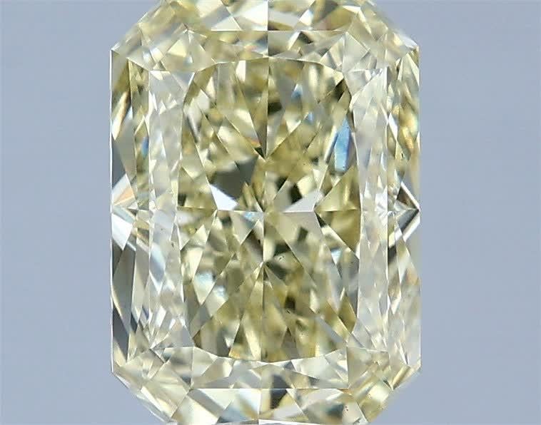 2.06 Ct. Fancy Yellow Radiant Lab Grown Diamond