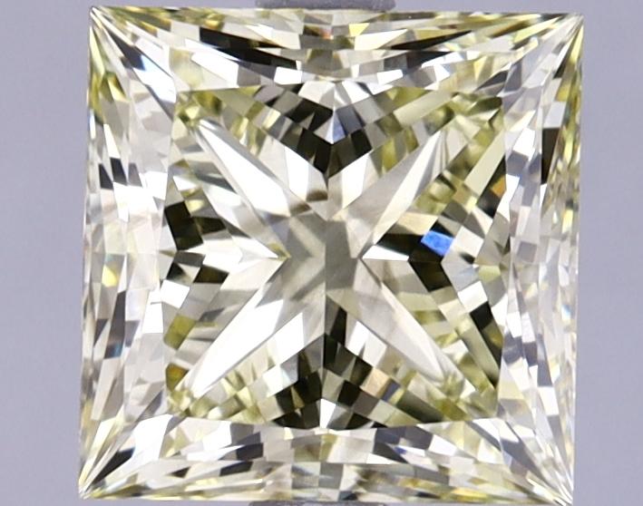 2.52 Ct. Fancy Intense Yellow Princess Lab Grown Diamond