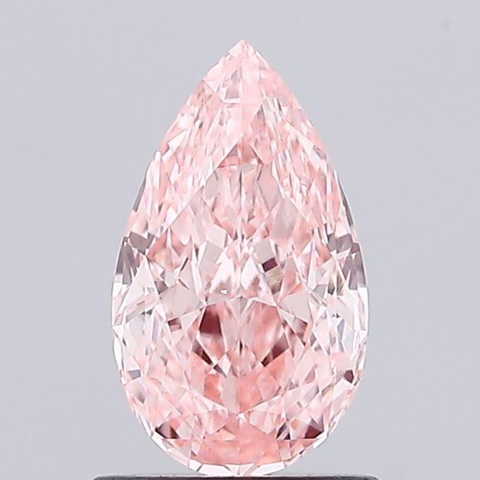 1.04 Ct. Fancy Vivid Pink Pear Lab Grown Diamond