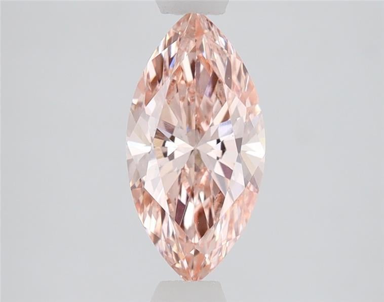 1.11 Ct. Fancy Vivid Pink Marquise Lab Grown Diamond