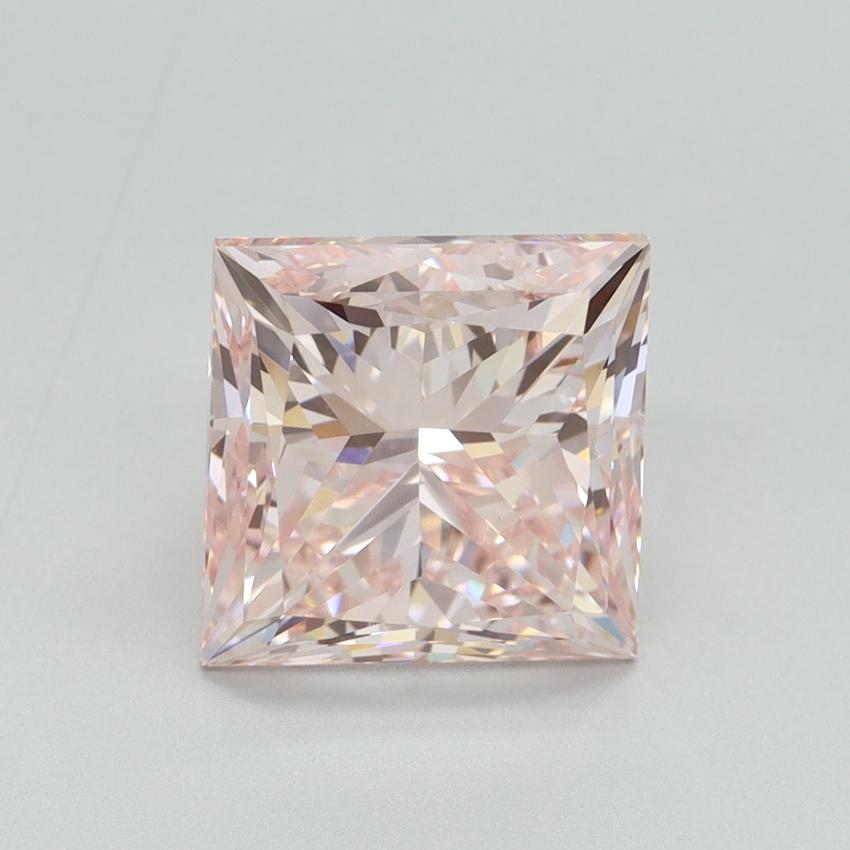 3.79 Ct. Fancy Intense Pink Princess Lab Grown Diamond