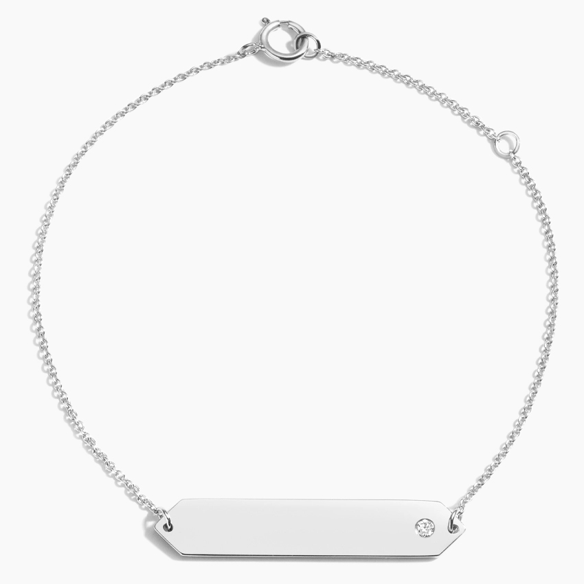 Cultured Pearl Carabiner Paperclip Necklace (4.5mm) - Brilliant Earth