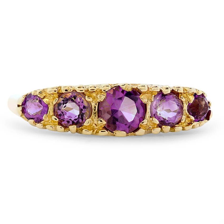 Victorian Amethyst Vintage Ring