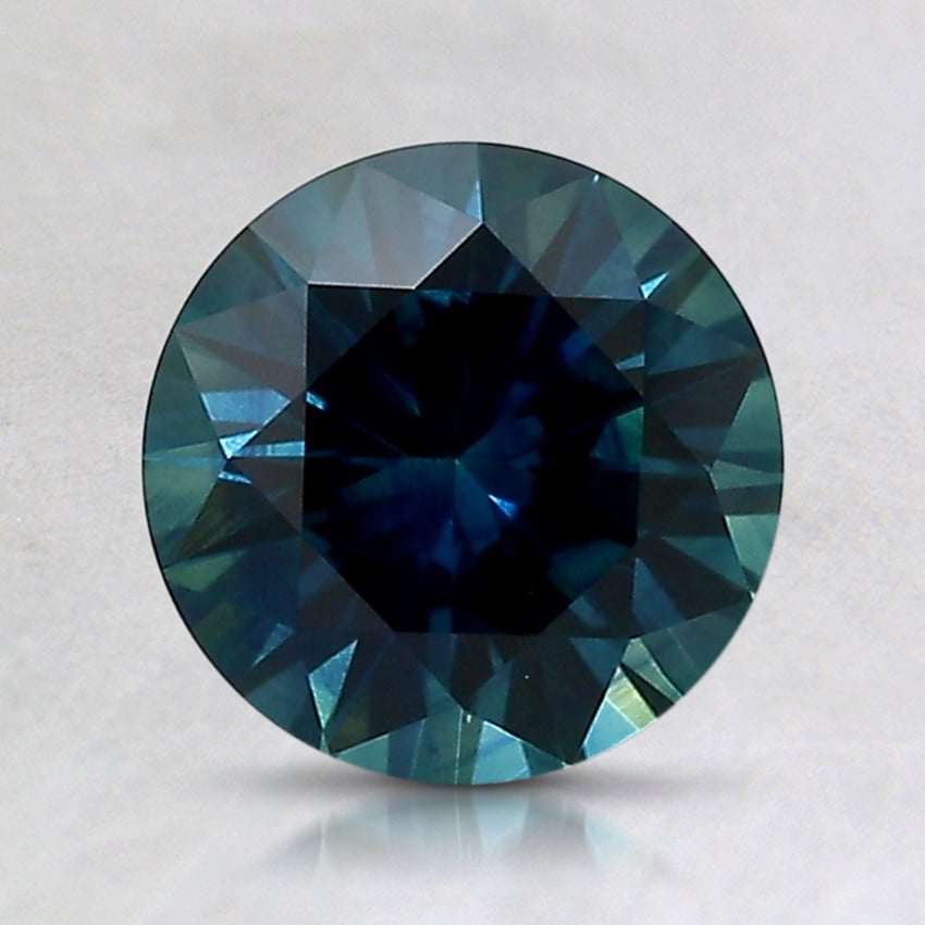7mm Bi-Color Round Montana Sapphire