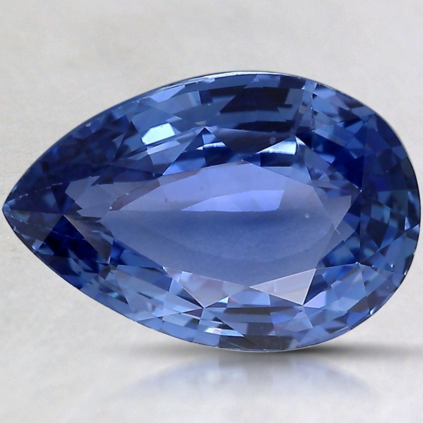 13.4x9mm Blue Pear Sapphire