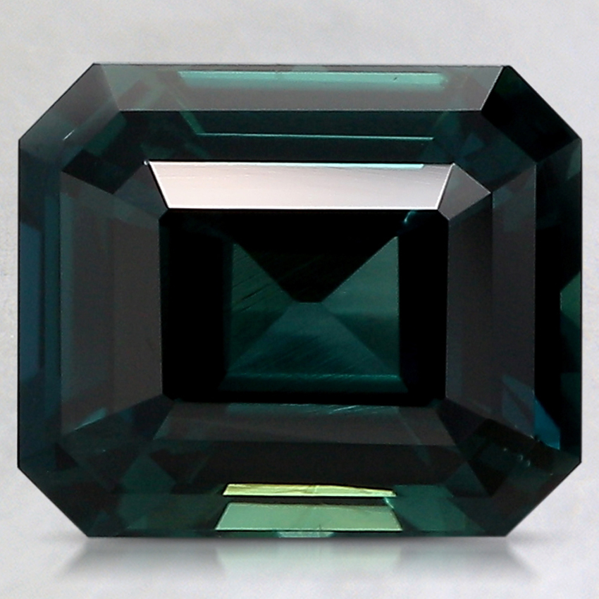 9.5x8mm Teal Emerald Sapphire
