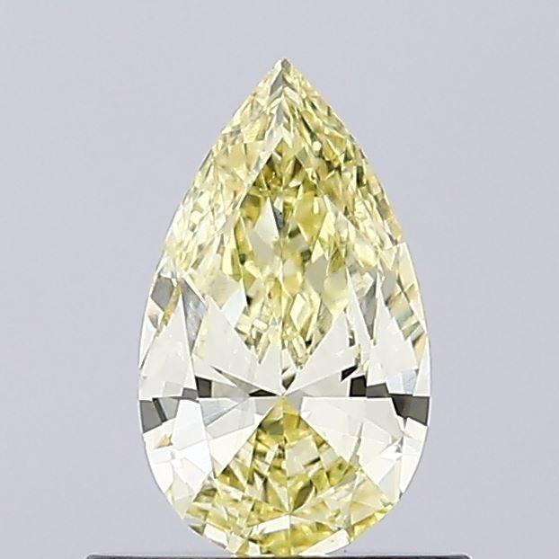0.53 Ct. Fancy Yellow Pear Lab Grown Diamond