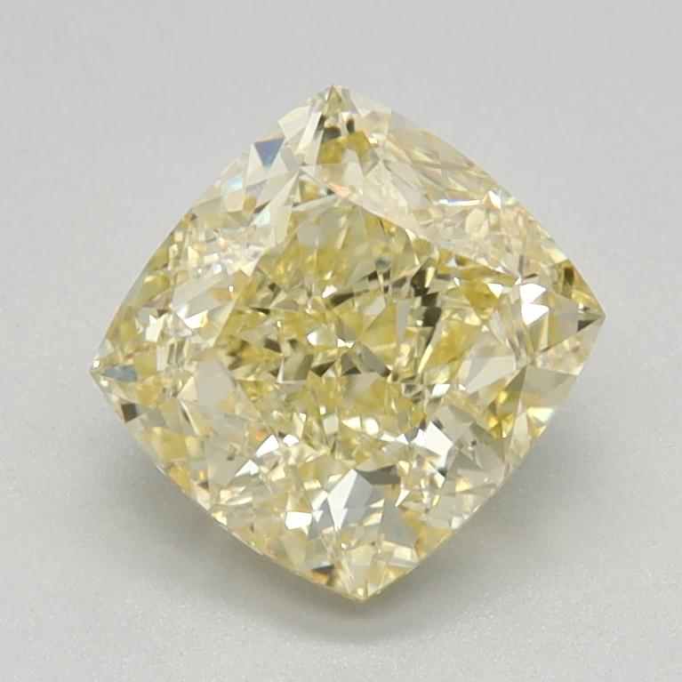 1.23 Ct. Fancy Yellow Cushion Lab Grown Diamond