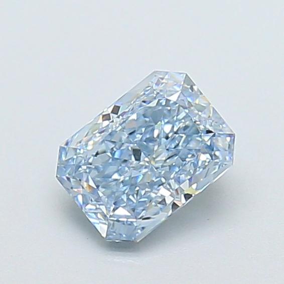 1.02 Ct. Fancy Intense Blue Radiant Lab Grown Diamond
