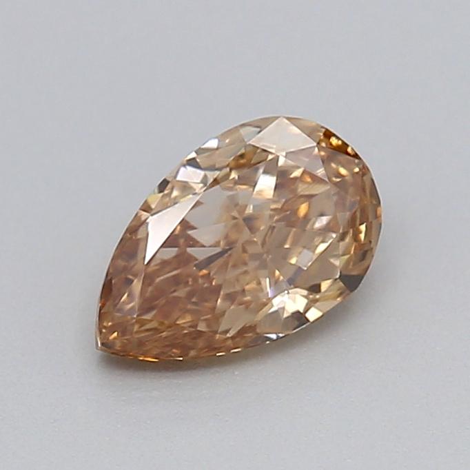 0.32 Ct. Fancy  Brown Pear Lab Grown Diamond
