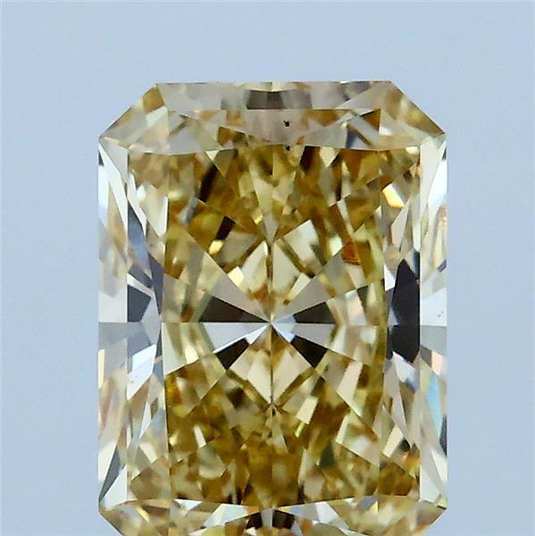 2.01 Ct. Fancy Yellow Radiant Lab Grown Diamond