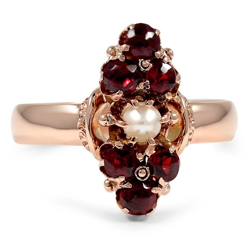 Victorian Pearl Vintage Ring