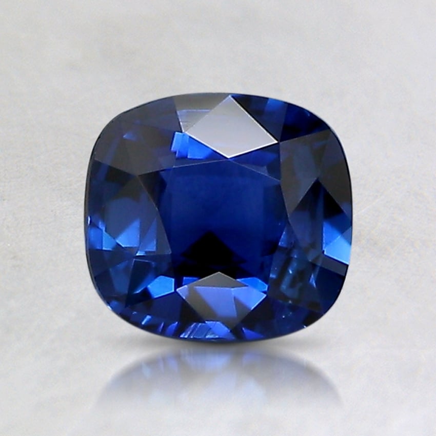 6.3x5.9mm Premium Blue Cushion Sapphire