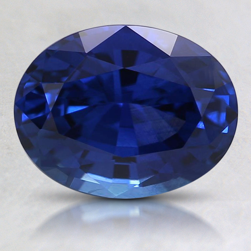 9x7.1mm Super Premium Blue Oval Sapphire
