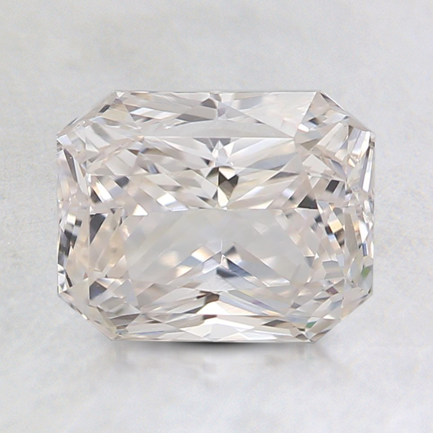 7.6x6.1mm Unheated Peach Radiant Sapphire