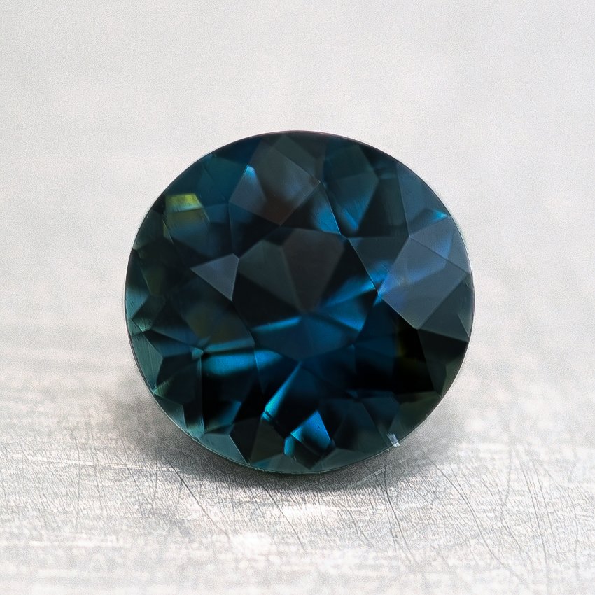 6mm Premium Teal Round Sapphire