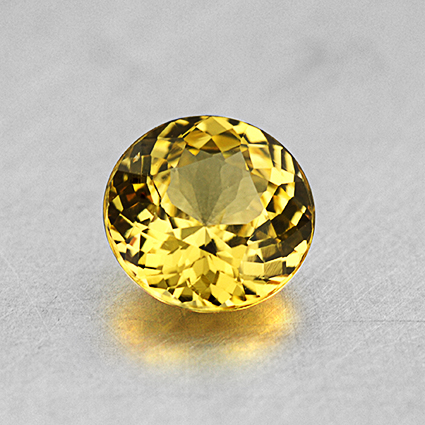 6mm Yellow Round Sapphire