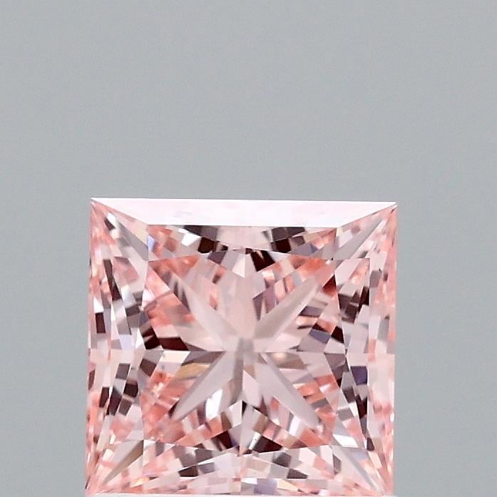 1.20 Ct. Fancy Intense Pink Princess Lab Grown Diamond