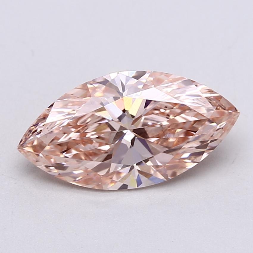 2.02 Ct. Fancy Vivid  Pink Marquise Lab Grown Diamond