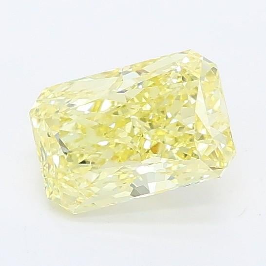 0.85 Ct. Fancy Vivid Yellow Radiant Lab Grown Diamond