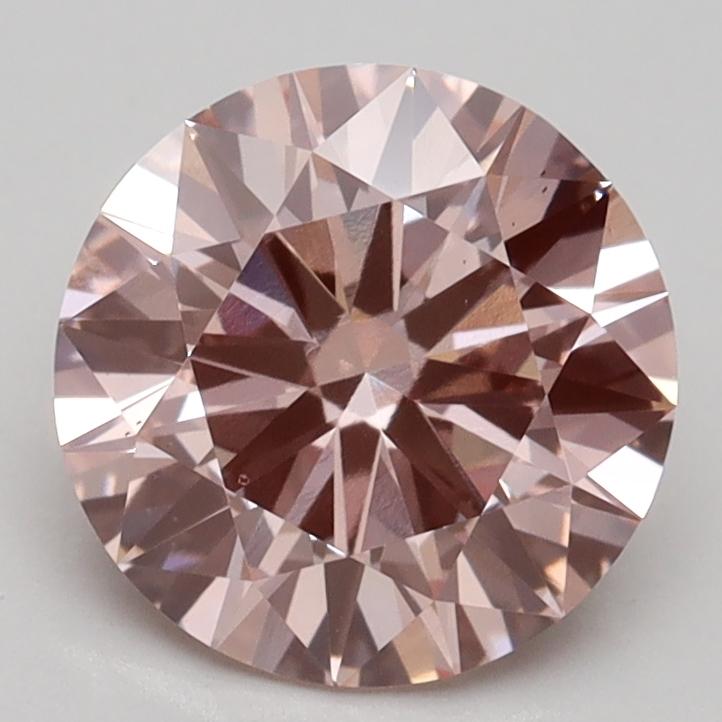 2.00 Ct. Fancy Intense Pink Round Lab Grown Diamond