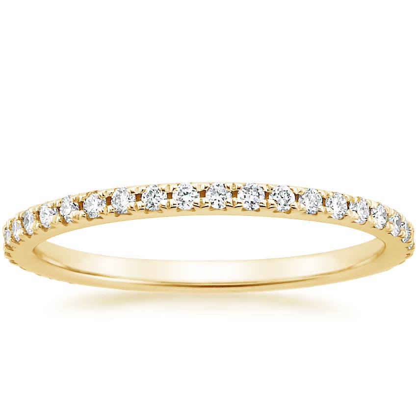 Rose gold diamond engagement ring with surprise diamond details