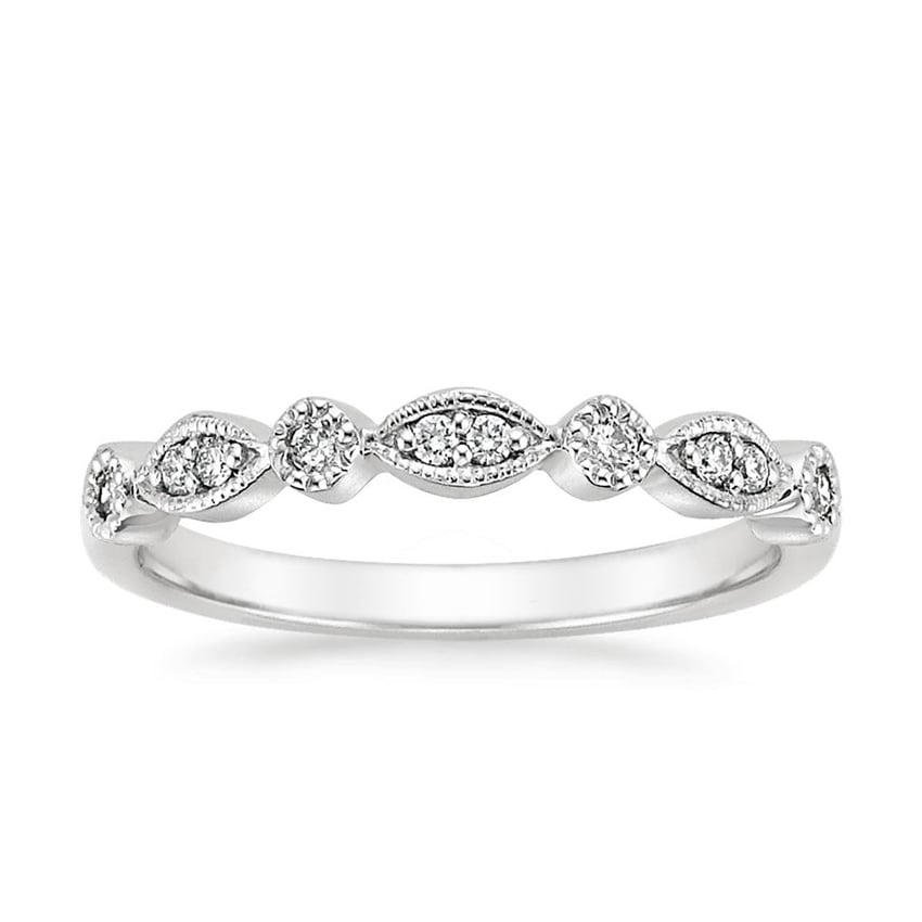 Tiara Diamond Ring (1/10 ct. tw.) in 18K White Gold