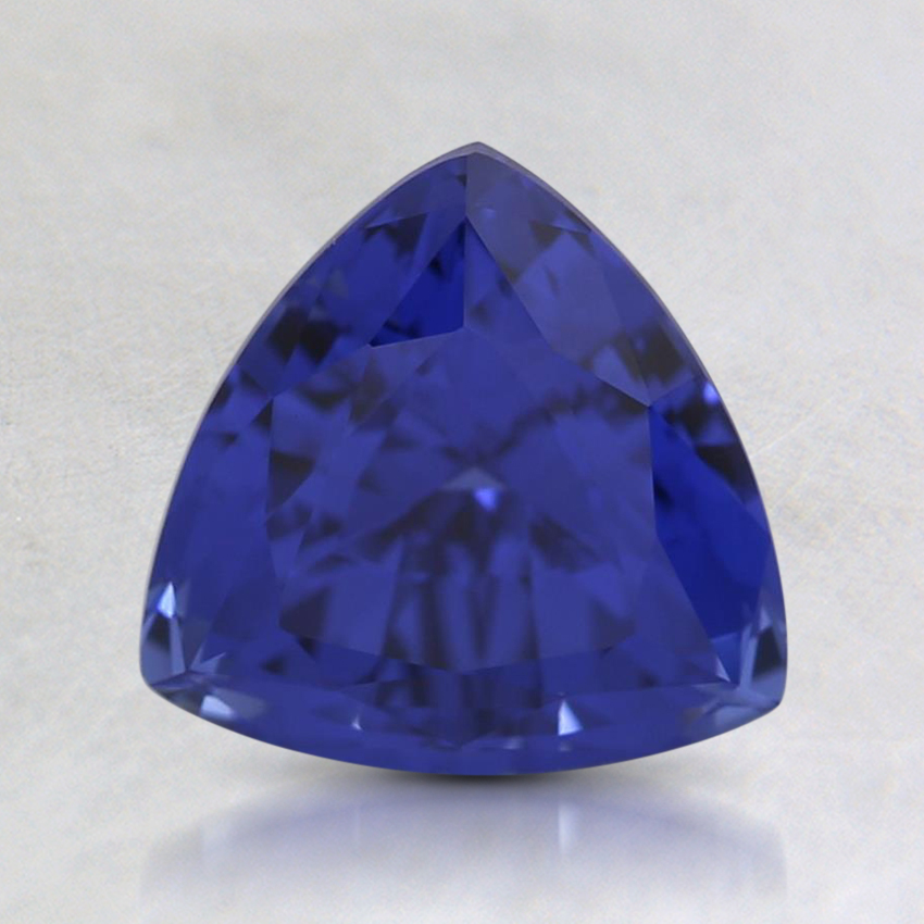 7mm Blue Trillion Lab Created Sapphire