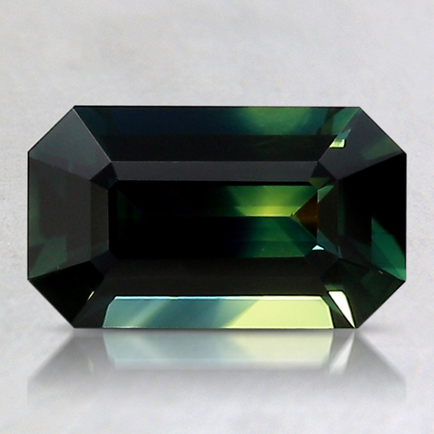 8.8x5.2mm Bi-Color Emerald Australian Sapphire