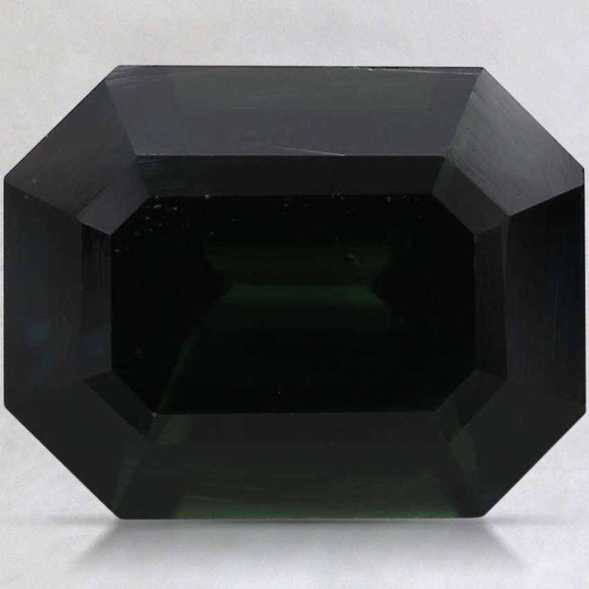 9.8x7.7mm Teal Emerald Sapphire