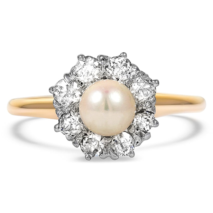 Victorian Pearl Vintage Ring