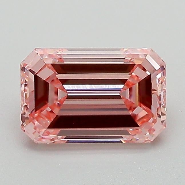 1.08 Ct. Fancy Intense Pink Emerald Lab Grown Diamond