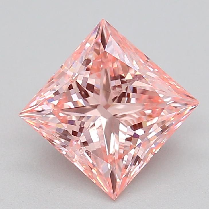 1.03 Ct. Fancy Intense  Pink Princess Lab Grown Diamond