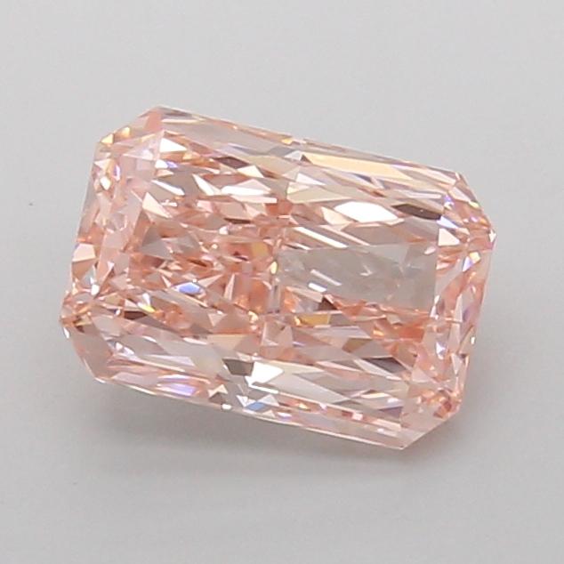 1.53 Ct. Fancy Vivid Pink Radiant Lab Grown Diamond