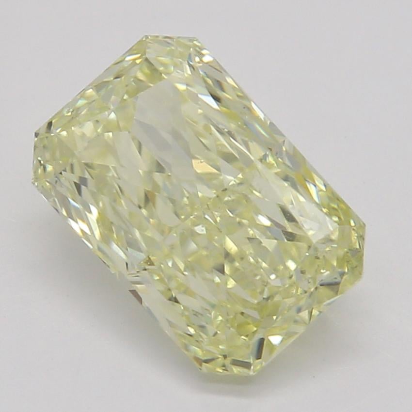 1.15 Ct. Fancy Light Yellow Radiant Diamond
