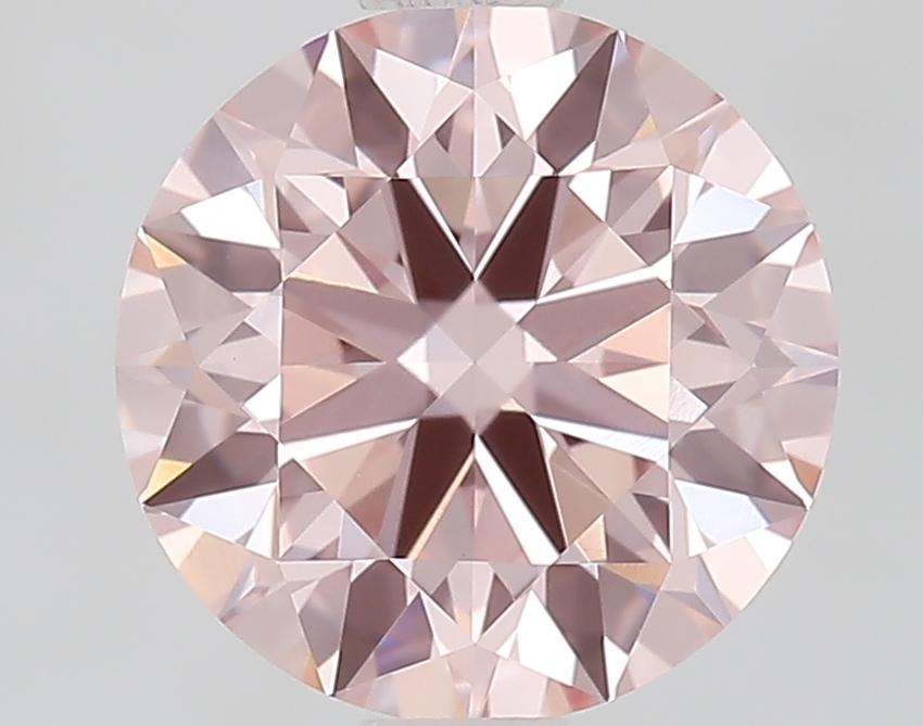 1.75 Ct. Fancy Pink Round Lab Grown Diamond