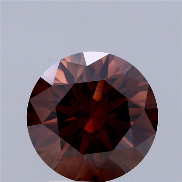 3.02 Ct. Fancy Deep Brown Round Lab Grown Diamond