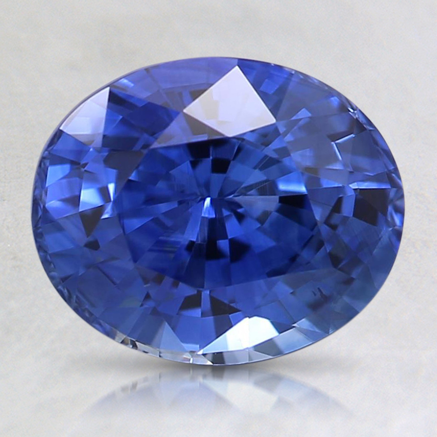 8.7x7.2mm Premium Blue Oval Sapphire