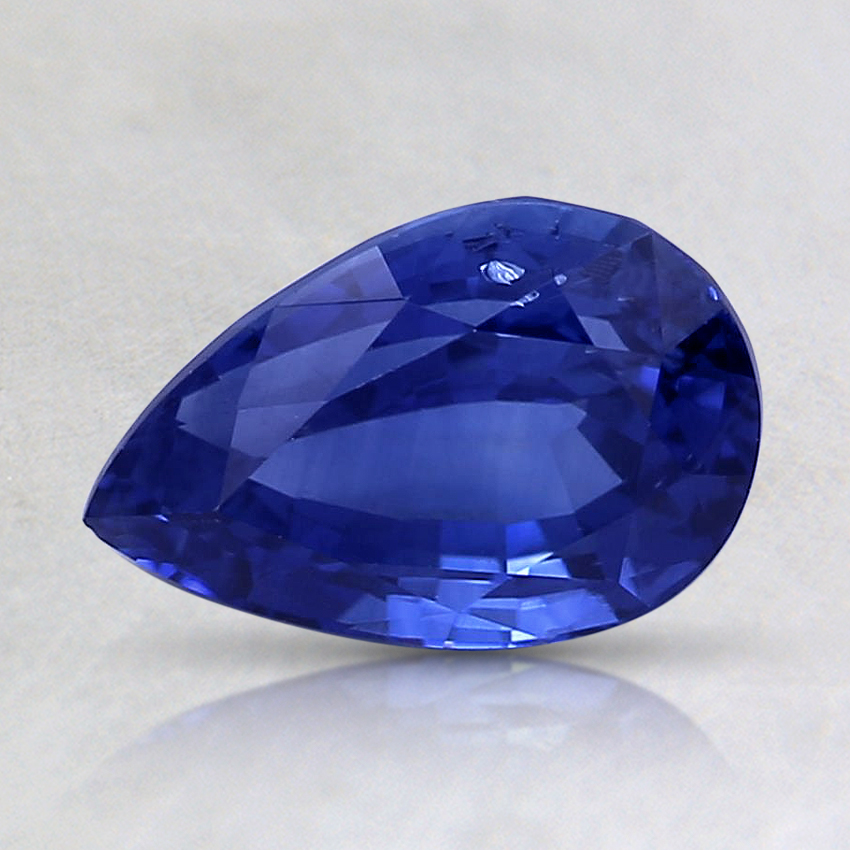 8x5.3mm Blue Pear Sapphire