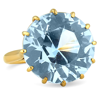 Retro Topaz Vintage Ring