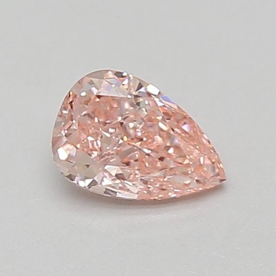 0.58 Ct. Fancy Vivid Pink Pear Lab Grown Diamond